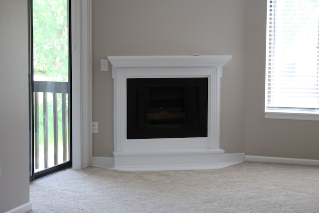 interior details with carpet