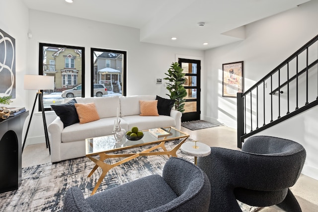 view of living room