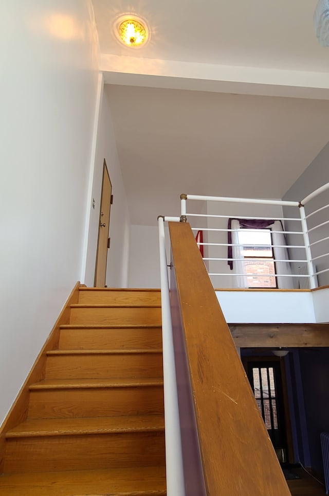 677 Selden St, Detroit, MI 48201 - view of staircase