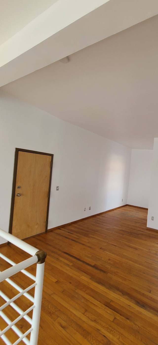 677 Selden St, Detroit, MI 48201 - empty room with wood-type flooring