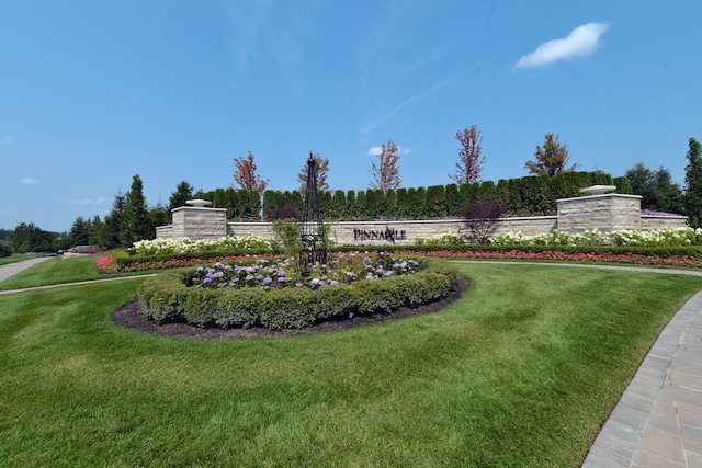 4701 Pinnacle Blvd, Rochester, MI 48306 - community sign with a lawn