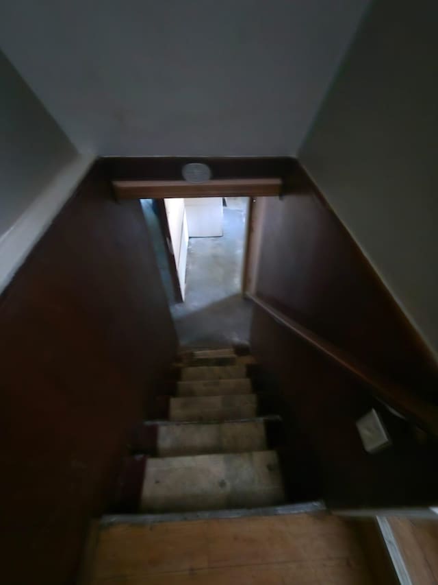 view of stairs