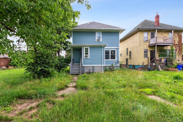 view of back of property