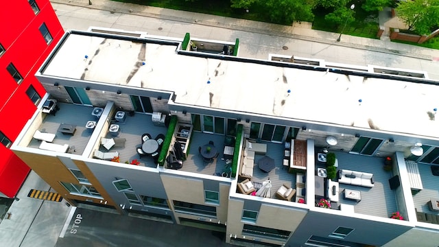 2813 Brush St Unit 99, Detroit, MI 48201 - drone / aerial view