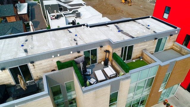 2813 Brush St Unit 99, Detroit, MI 48201 - drone / aerial view