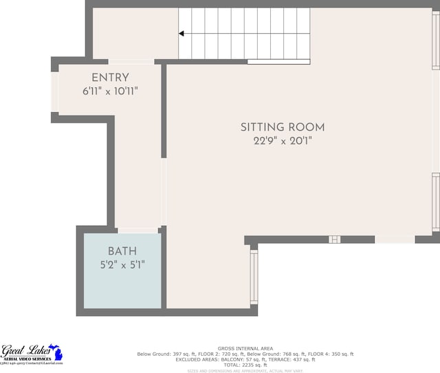 2813 Brush St Unit 99, Detroit, MI 48201 - home floor plan