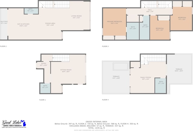 2813 Brush St Unit 99, Detroit, MI 48201 - floor plan / room layout