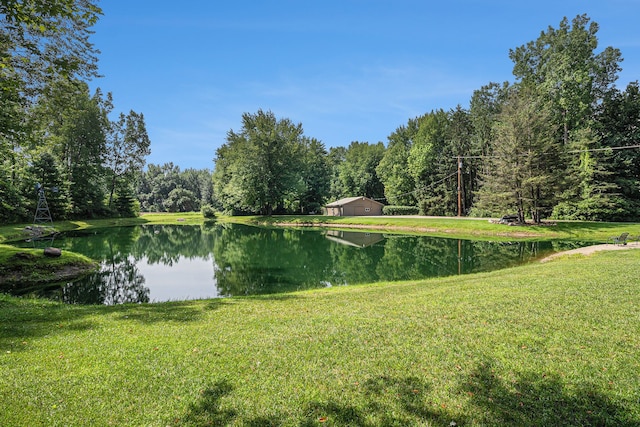 property view of water