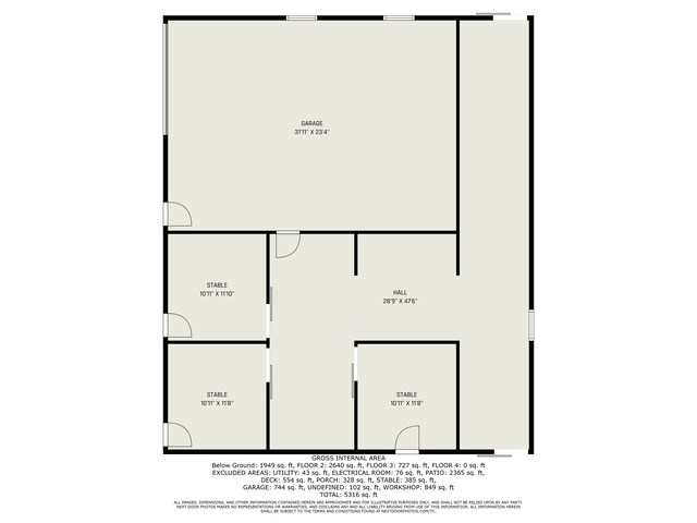 10133 W Allen Rd, Fowlerville, MI 48836 - room layout