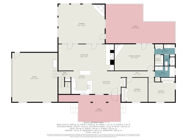 10133 W Allen Rd, Fowlerville, MI 48836 - property floor plan