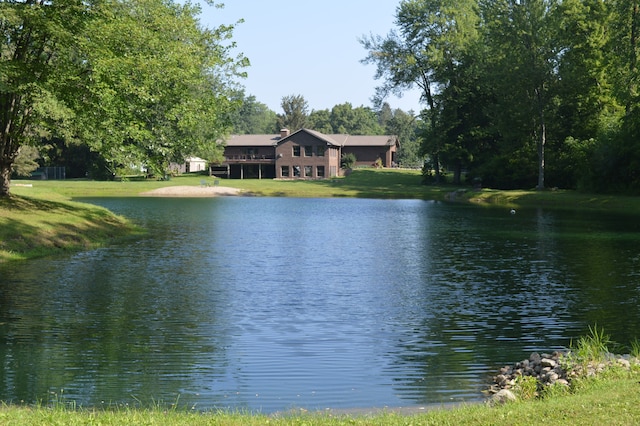 property view of water