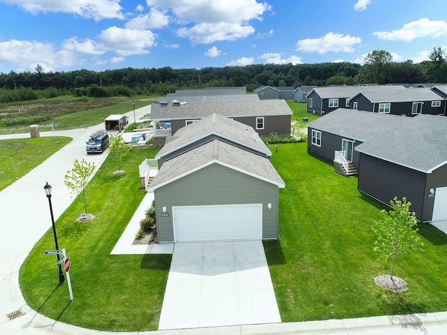 2776 Pinellas Ct, Lapeer, MI 48446 - aerial perspective of suburban area