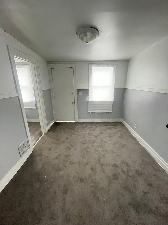 interior space with carpet floors
