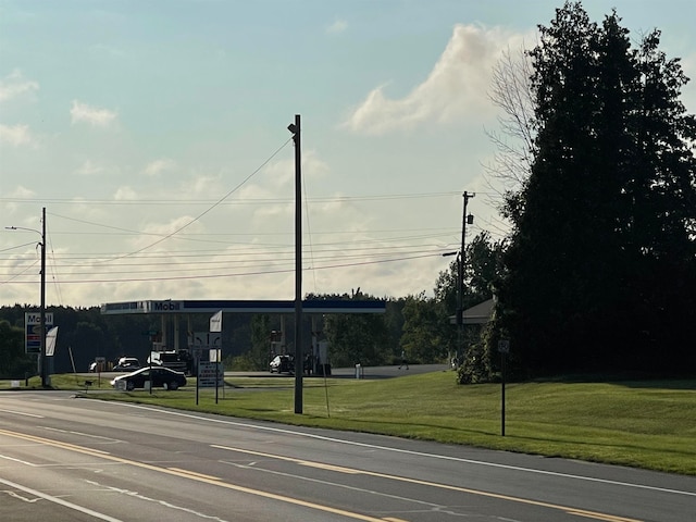 view of road