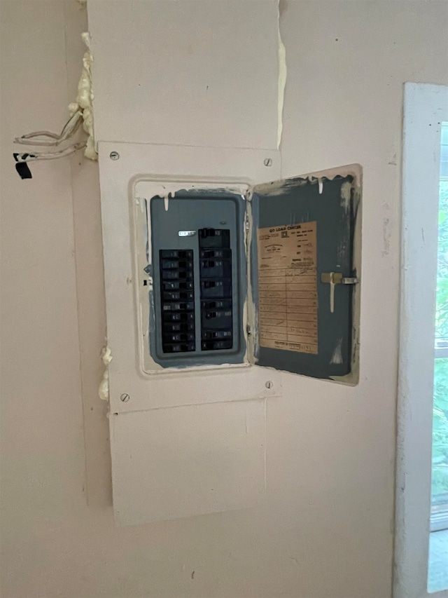 utilities with electric panel