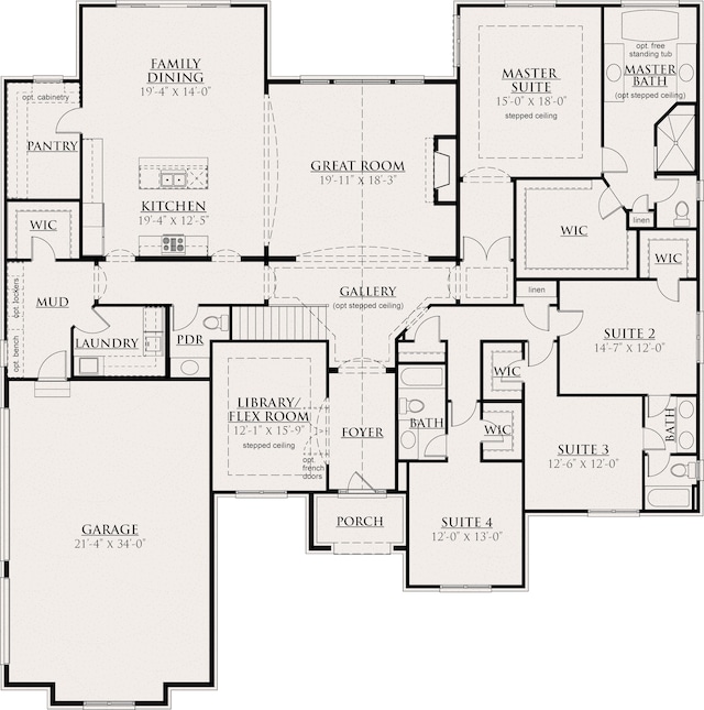 1535 Vista Dr, Oakland, MI 48363 - plan