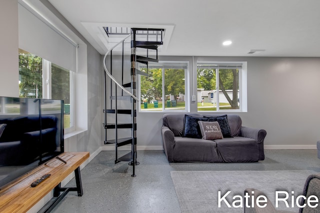 view of living room