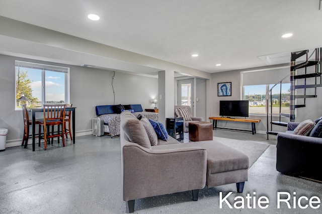 view of living room