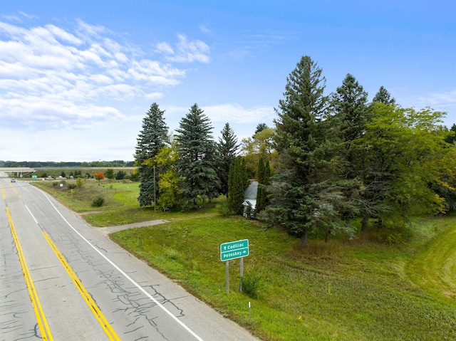 view of road