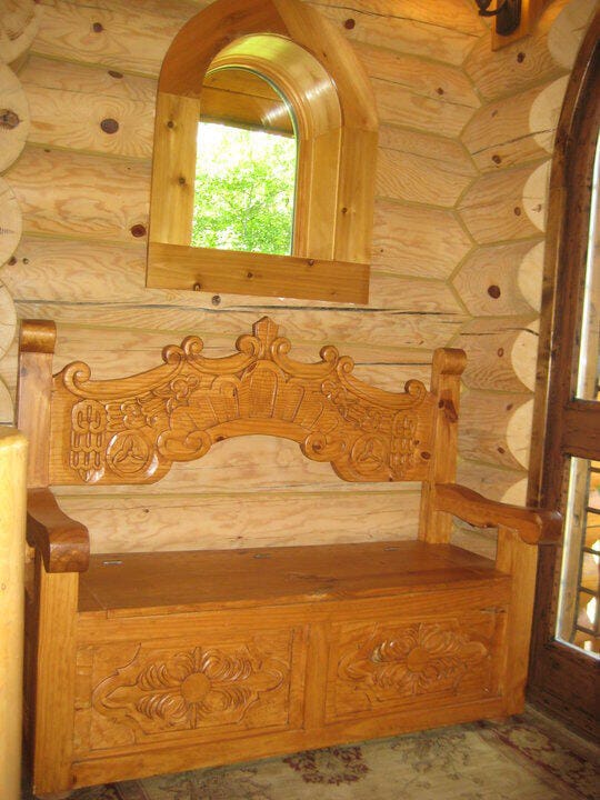 W4231 Wildwood Ln, Moran, MI 49760 - view of staircase