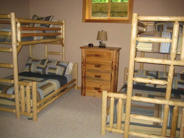 W4231 Wildwood Ln, Moran, MI 49760 - bedroom with carpet floors