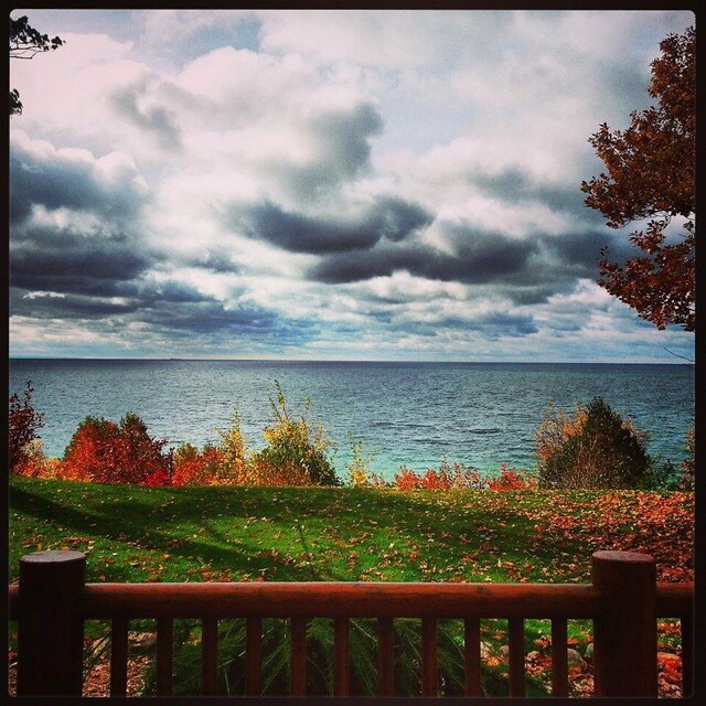 W4231 Wildwood Ln, Moran, MI 49760 - water view