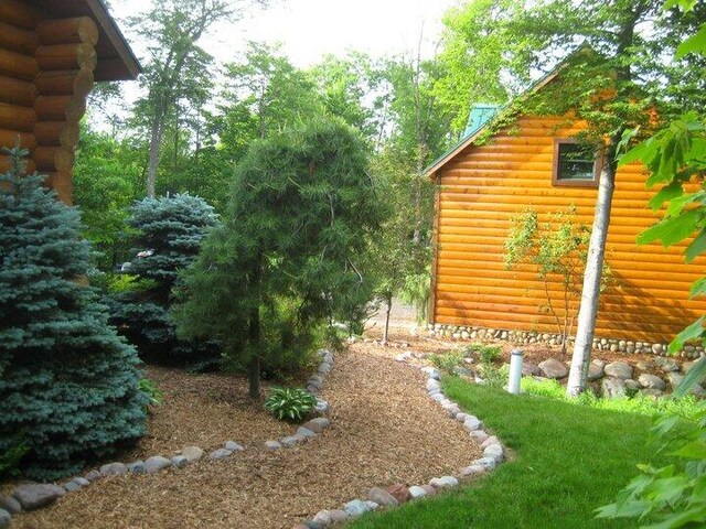 W4231 Wildwood Ln, Moran, MI 49760 - view of yard