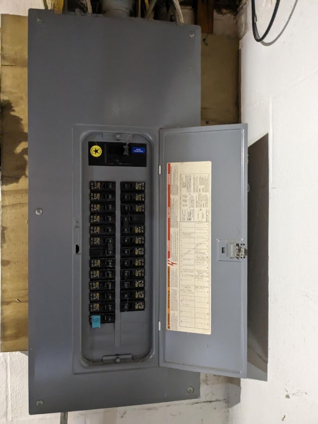 utilities with electric panel