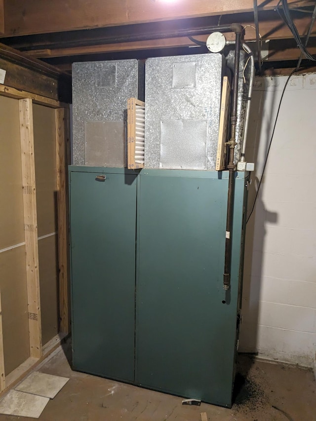 utilities featuring heating unit