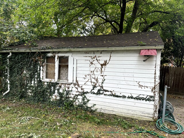 3950 Cadieux Rd, Detroit, MI 48224 - view of property exterior featuring an outdoor structure