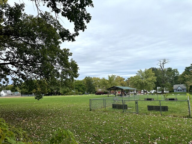 3950 Cadieux Rd, Detroit, MI 48224 - view of yard featuring a gazebo