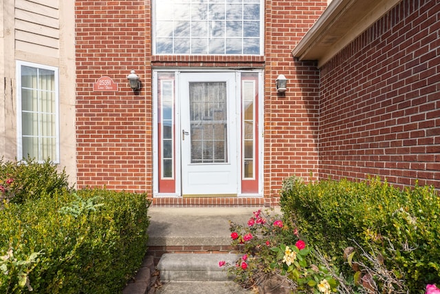 view of property entrance