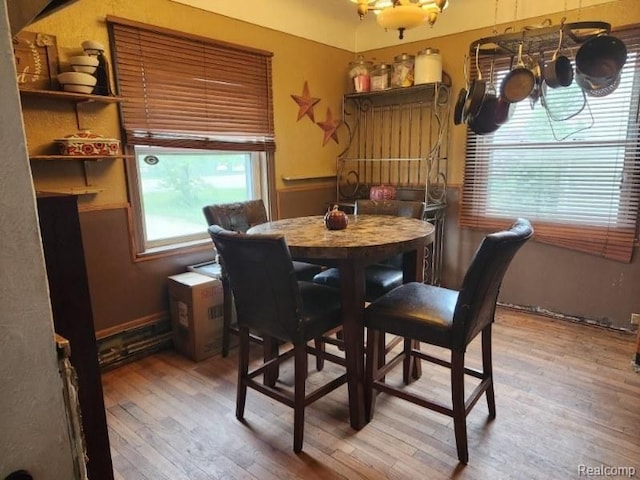 6000 N Dort Hwy, Flint, MI 48505 - dining area featuring light wood finished floors