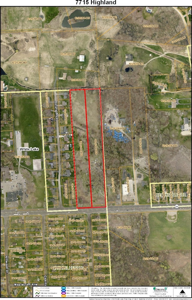 7715 Highland Rd, White Lake MI, 48383 land for sale