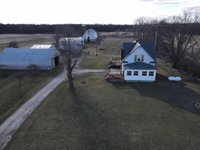 2540 S Dreyer Rd, Au Gres, MI 48703 - view of rural area