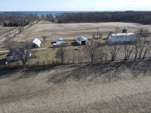 2540 S Dreyer Rd, Au Gres, MI 48703 - view of yard with a view of rural / pastoral area