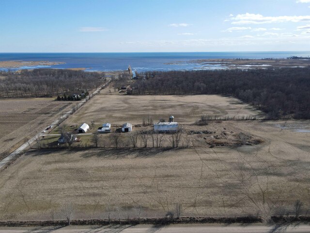 2540 S Dreyer Rd, Au Gres, MI 48703 - view of rural area with a nearby body of water