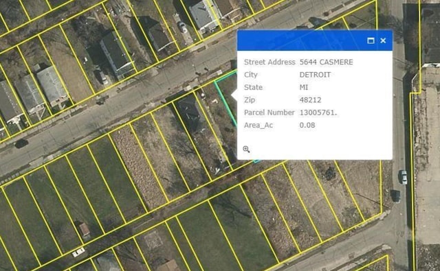 5644 Casmere St, Hamtramck MI, 48212 land for sale