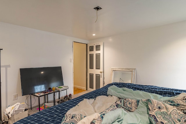 7434 Dyke Rd, Clay, MI 48001 - bedroom featuring recessed lighting and wood finished floors