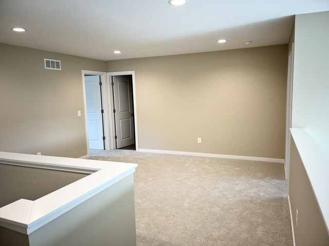 4007 Corvo Trce, Kalamazoo, MI 49006 - unfurnished room featuring carpet, recessed lighting, and baseboards