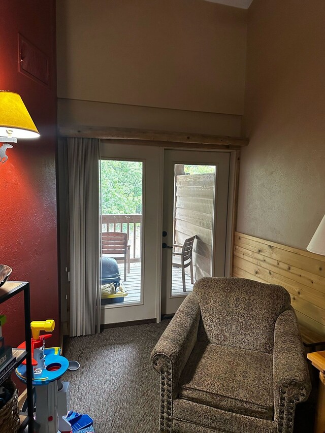 5900 Water Rd Unit 313, Rothbury, MI 49452 - sitting room with carpet flooring