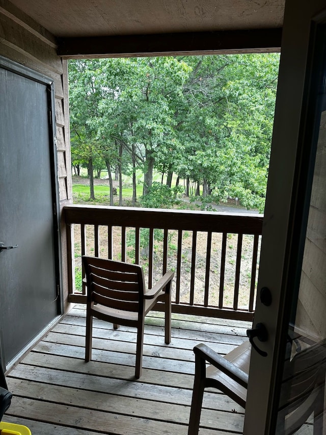5900 Water Rd Unit 313, Rothbury, MI 49452 - view of wooden terrace