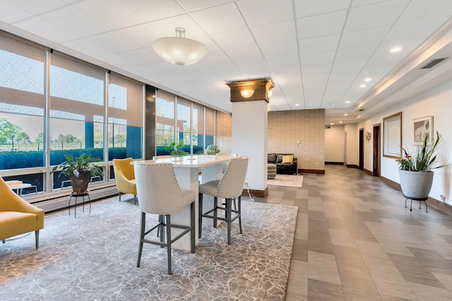 8900 E Jefferson Ave Unit 630-631, Detroit, MI 48214 - building lobby featuring recessed lighting