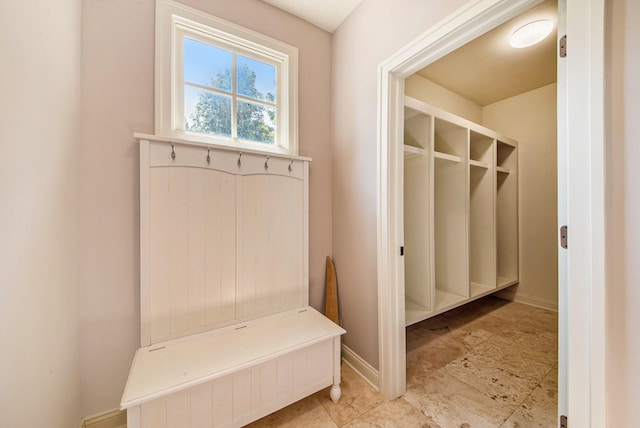 view of mudroom