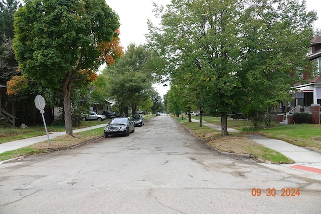 view of street