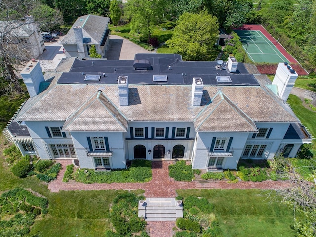 70 W Boston Blvd, Detroit, MI 48202 - aerial view of property and surrounding area