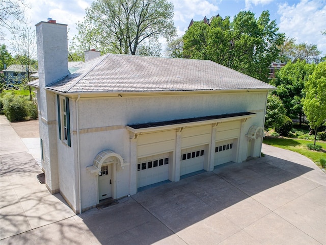 70 W Boston Blvd, Detroit, MI 48202 - view of garage