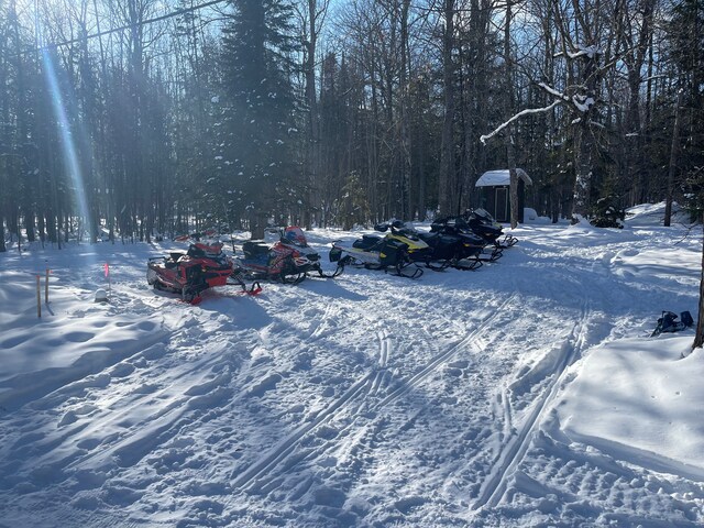 9516 State Highway M64, Marenisco, MI 49947 - view of yard covered in snow