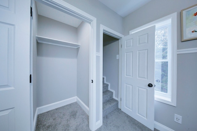 view of closet