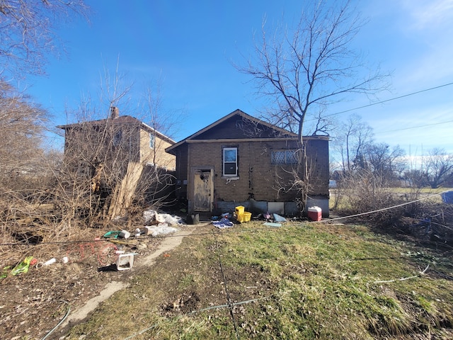 view of back of house